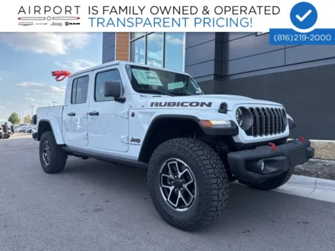 White 2025 Jeep Gladiator Rubicon for sale in Platte City, MO