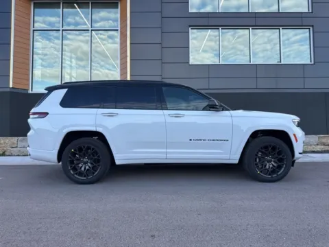 Photos of 2025 Jeep Grand Cherokee L Summit for sale in Platte City, MO at Airport Chrysler Dodge Jeep Ram