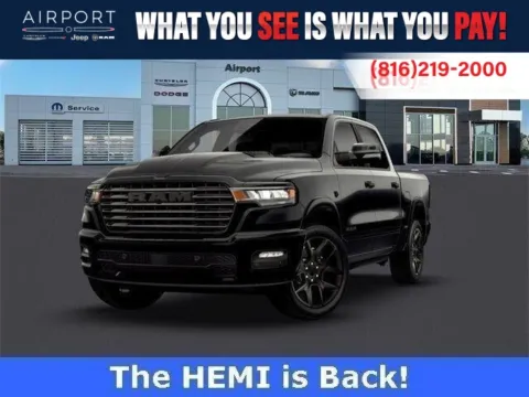 Black 2026 Ram 1500 Laramie for sale in Platte City, MO