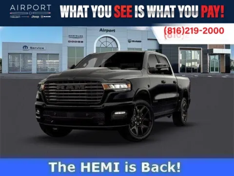 Black 2026 Ram 1500 Laramie for sale in Platte City, MO
