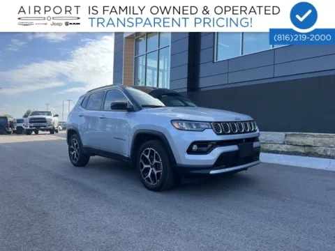 Silver 2025 Jeep Compass Limited for sale in Platte City, MO