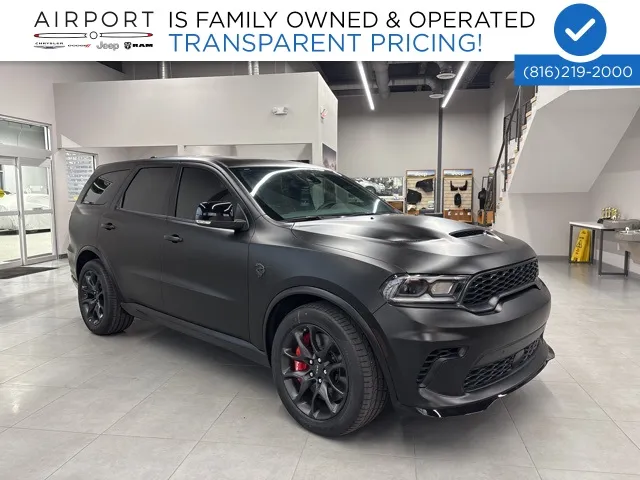 Used 2024 Dodge Durango SRT Hellcat with VIN 1C4SDJH99RC234963 for sale in Kansas City