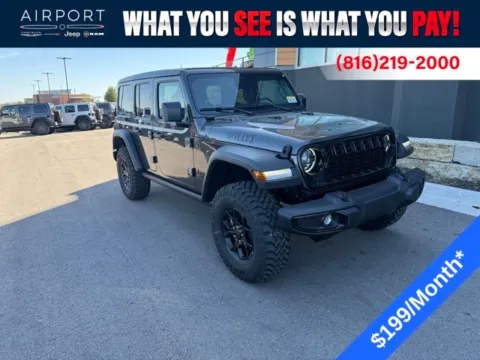 Beige 2026 Jeep Wrangler Willys for sale in Platte City, MO