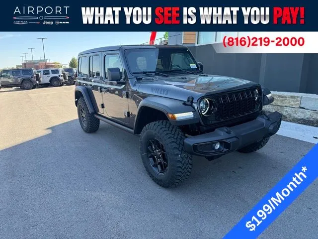 2026 Jeep Wrangler Willys for sale in Platte City, MO