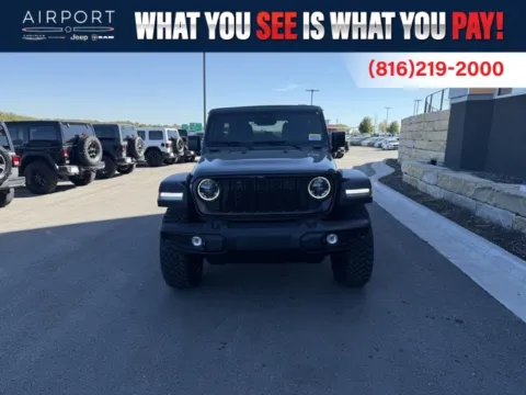 Gold 2026 Jeep Wrangler Willys for sale in Platte City, MO