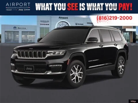 Black 2025 Jeep Grand Cherokee L Limited for sale in Platte City, MO