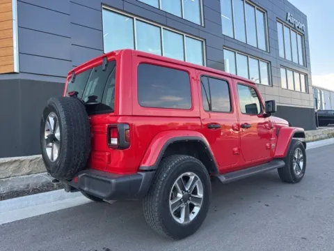 Another view of 2022 Jeep Wrangler Unlimited Sahara for sale in Platte City, MO at Airport Chrysler Dodge Jeep Ram