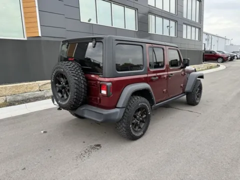 Another view of 2021 Jeep Wrangler Unlimited Willys for sale in Platte City, MO at Airport Chrysler Dodge Jeep Ram