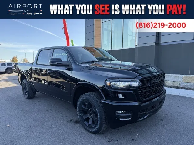 Black 2026 Ram 1500 Big Horn/Lone Star for sale in Platte City, MO