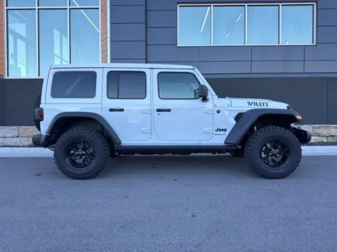 Photos of 2026 Jeep Wrangler Willys for sale in Platte City, MO at Airport Chrysler Dodge Jeep Ram