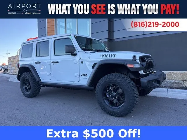 2026 Jeep Wrangler Willys for sale in Platte City, MO