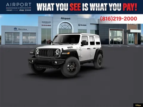 White 2026 Jeep Wrangler Sport for sale in Platte City, MO