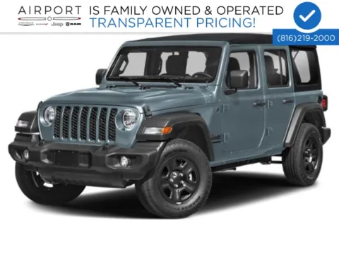 Gray 2026 Jeep Wrangler Willys for sale in Platte City, MO