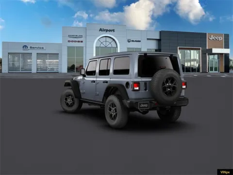 Photos of 2026 Jeep Wrangler Willys for sale in Platte City, MO at Airport Chrysler Dodge Jeep Ram