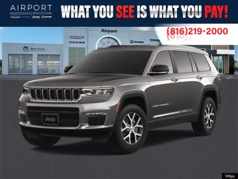 Gray 2025 Jeep Grand Cherokee L Limited for sale in Platte City, MO