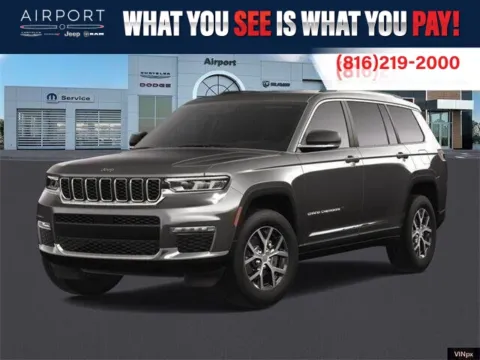Gray 2025 Jeep Grand Cherokee L Limited for sale in Platte City, MO