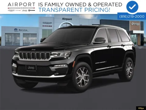 Black 2025 Jeep Grand Cherokee Limited for sale in Platte City, MO