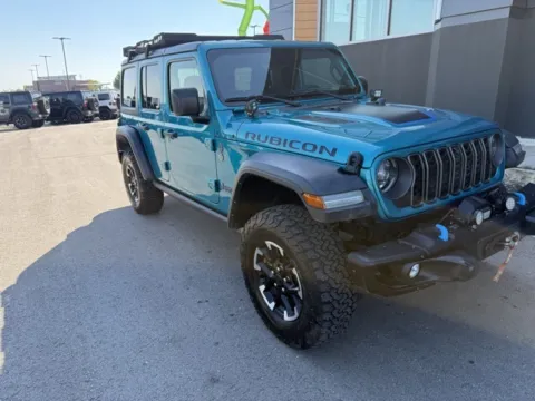 Photos of 2024 Jeep Wrangler Rubicon 4xe for sale in Platte City, MO at Airport Chrysler Dodge Jeep Ram