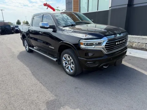 Photos of 2023 Ram 1500 Laramie Longhorn for sale in Platte City, MO at Airport Chrysler Dodge Jeep Ram