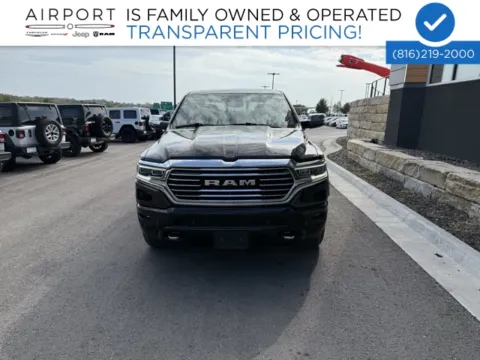 Black 2023 Ram 1500 Laramie Longhorn for sale in Platte City, MO