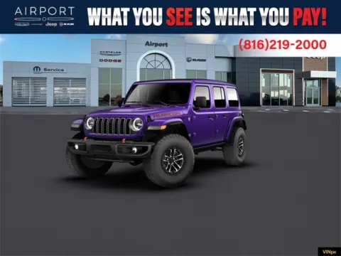 Purple 2026 Jeep Wrangler Rubicon X for sale in Platte City, MO