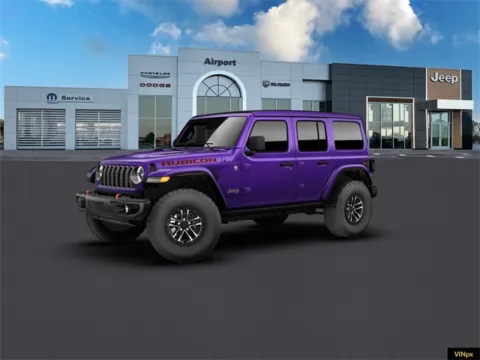 Photos of 2026 Jeep Wrangler Rubicon X for sale in Platte City, MO at Airport Chrysler Dodge Jeep Ram