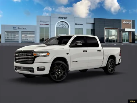 Photos of 2026 Ram 1500 Laramie for sale in Platte City, MO at Airport Chrysler Dodge Jeep Ram