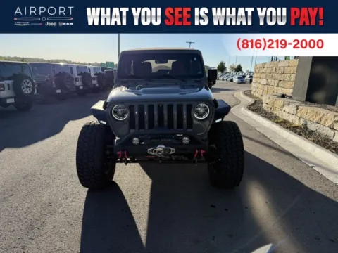 Gray 2021 Jeep Wrangler Unlimited Rubicon for sale in Platte City, MO