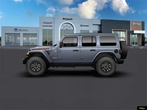 Photos of 2026 Jeep Wrangler Rubicon X for sale in Platte City, MO at Airport Chrysler Dodge Jeep Ram