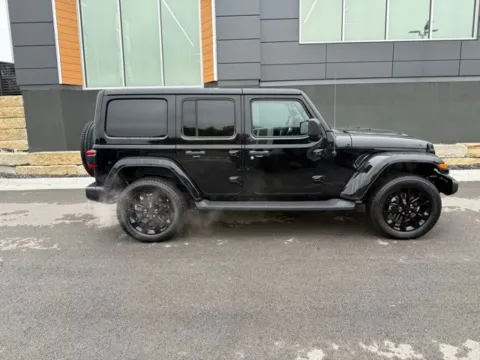 Another view of 2022 Jeep Wrangler Unlimited Sahara 4xe for sale in Platte City, MO at Airport Chrysler Dodge Jeep Ram