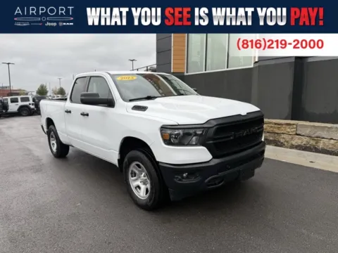 White 2023 Ram 1500 Tradesman for sale in Platte City, MO
