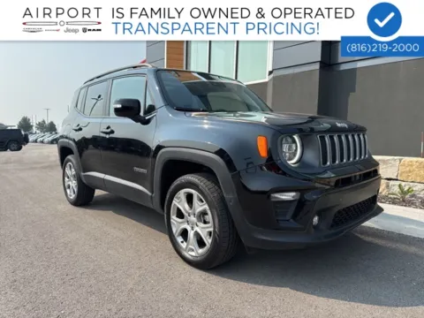Black 2023 Jeep Renegade Limited for sale in Platte City, MO