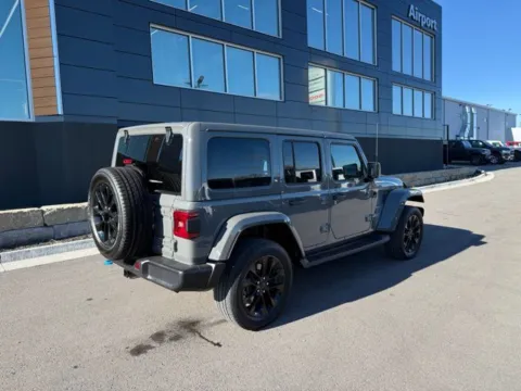 Another view of 2023 Jeep Wrangler Sahara 4xe for sale in Platte City, MO at Airport Chrysler Dodge Jeep Ram