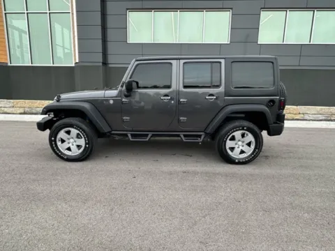 Another view of 2017 Jeep Wrangler Unlimited Sport for sale in Platte City, MO at Airport Chrysler Dodge Jeep Ram