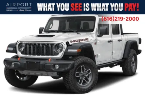 White 2026 Jeep Gladiator Mojave for sale in Platte City, MO