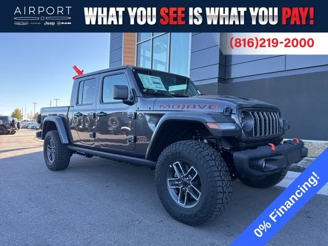 Gray 2026 Jeep Gladiator Mojave for sale in Platte City, MO