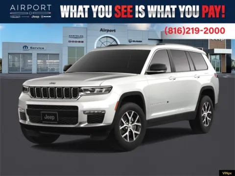 White 2025 Jeep Grand Cherokee L Limited for sale in Platte City, MO