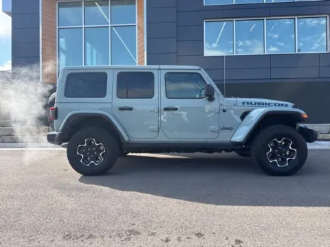 Photos of 2023 Jeep Wrangler Rubicon 4xe for sale in Platte City, MO at Airport Chrysler Dodge Jeep Ram