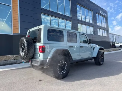 Another view of 2023 Jeep Wrangler Rubicon 4xe for sale in Platte City, MO at Airport Chrysler Dodge Jeep Ram