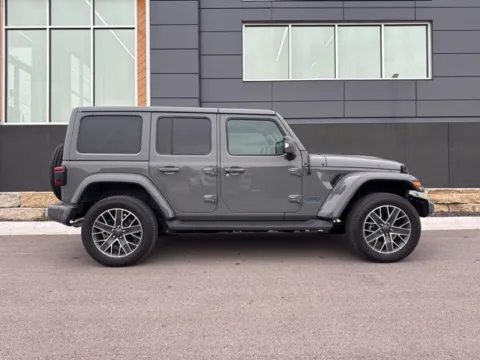 Photos of 2023 Jeep Wrangler Sahara 4xe for sale in Platte City, MO at Airport Chrysler Dodge Jeep Ram