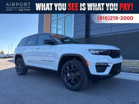 White 2025 Jeep Grand Cherokee Limited for sale in Platte City, MO