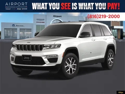 White 2025 Jeep Grand Cherokee Limited for sale in Platte City, MO