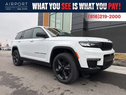White 2025 Jeep Grand Cherokee L Limited for sale in Platte City, MO
