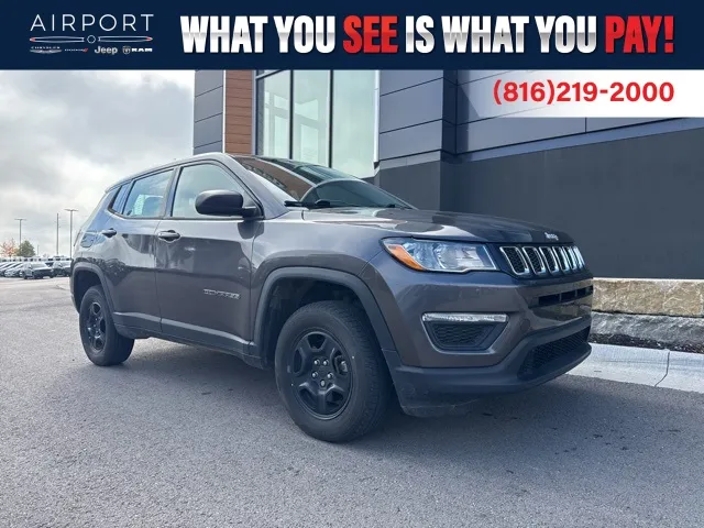 Gray 2020 Jeep Compass Sport for sale in Platte City, MO