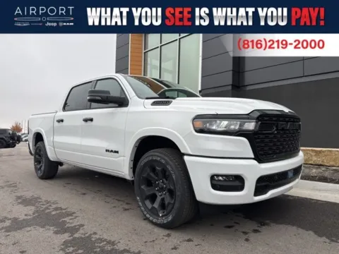 White 2026 Ram 1500 Big Horn/Lone Star for sale in Platte City, MO