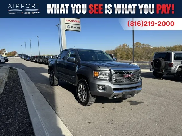 Used 2019 GMC Canyon Denali with VIN 1GTG6EEN3K1296157 for sale in Kansas City