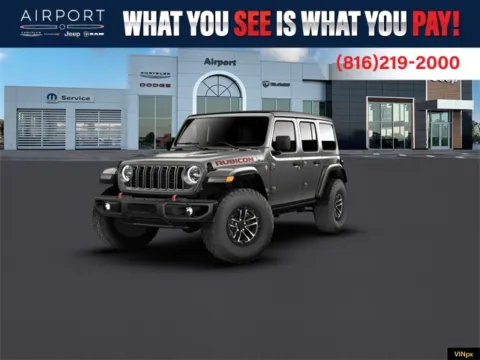 Gray 2026 Jeep Wrangler Rubicon X for sale in Platte City, MO