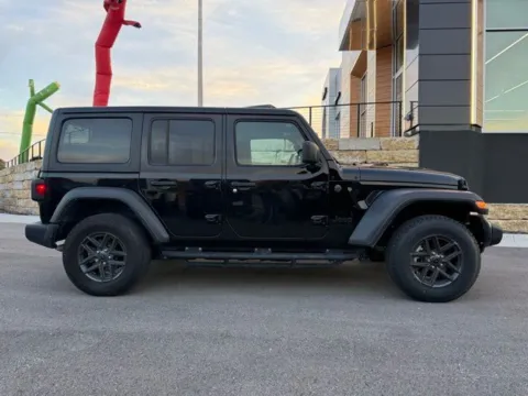 Photos of 2024 Jeep Wrangler Sport S for sale in Platte City, MO at Airport Chrysler Dodge Jeep Ram