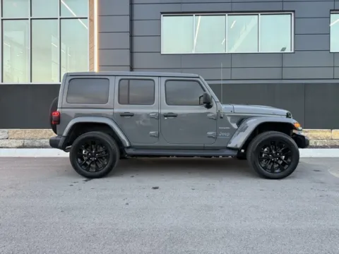 Photos of 2023 Jeep Wrangler Sahara 4xe for sale in Platte City, MO at Airport Chrysler Dodge Jeep Ram