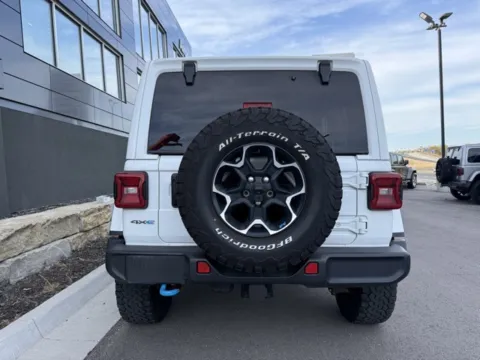 Another view of 2022 Jeep Wrangler Unlimited Rubicon 4xe for sale in Platte City, MO at Airport Chrysler Dodge Jeep Ram